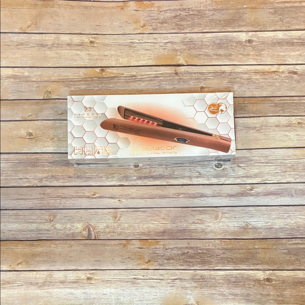 Royale Gladiator Hair Straightener with cool tip technology